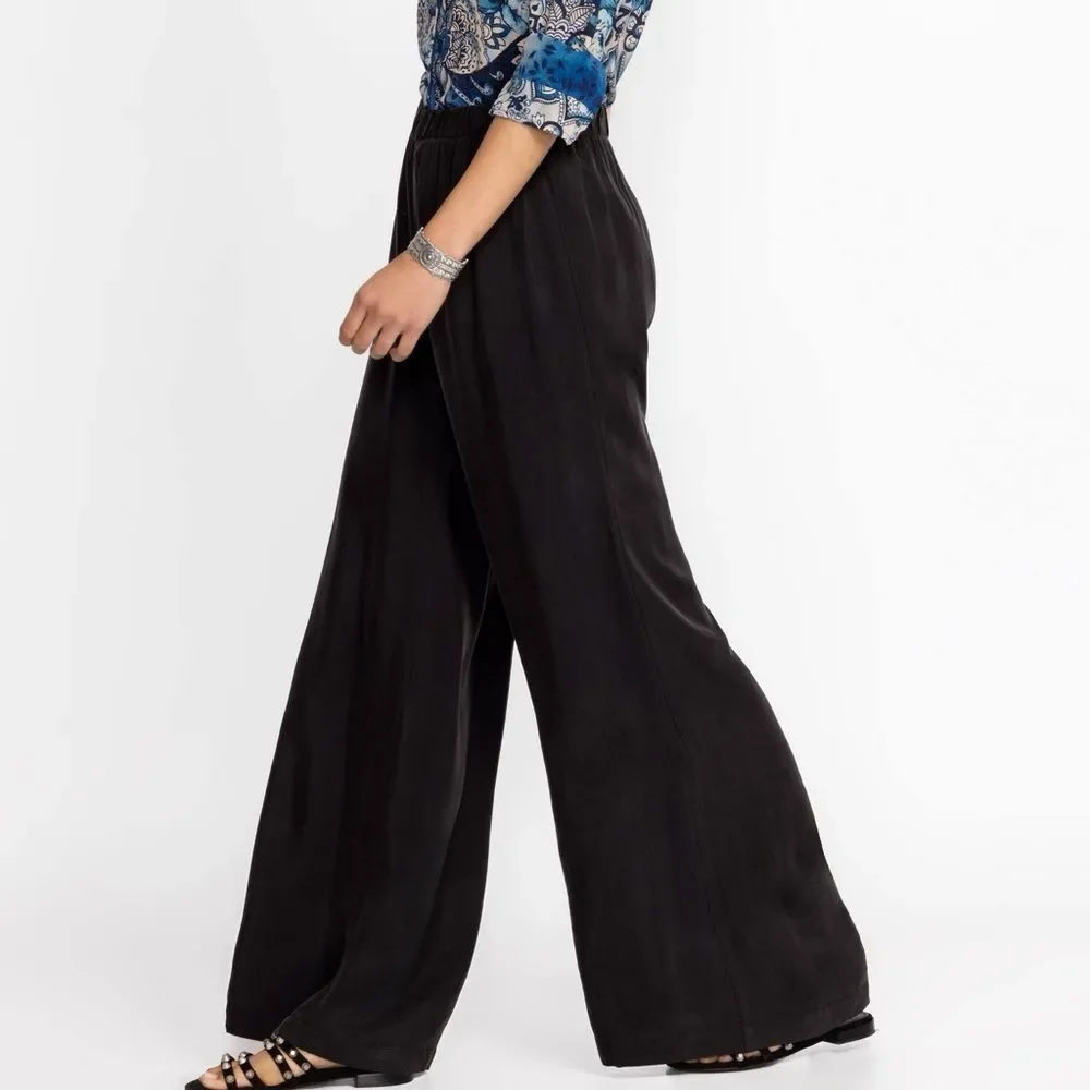 NEW Johnny Was Jade Corianne Easy Pant In Black Size S - Picture 2 of 7